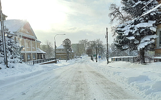 Powiat bartoszycki pod śniegiem. Uczniowie nie dojechali do szkół